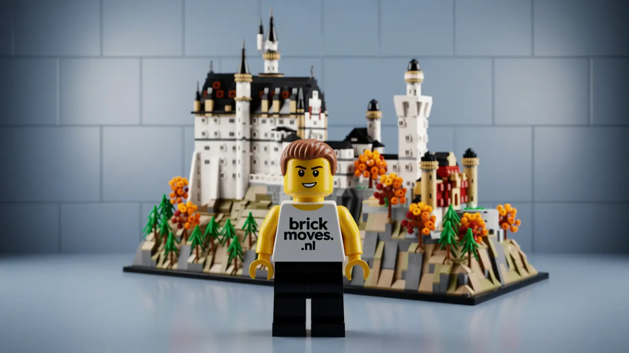 LEGO Slot Neuschwanstein set 21063 met 3.455 stenen - Het iconische Duitse kasteel in LEGO Architecture vorm