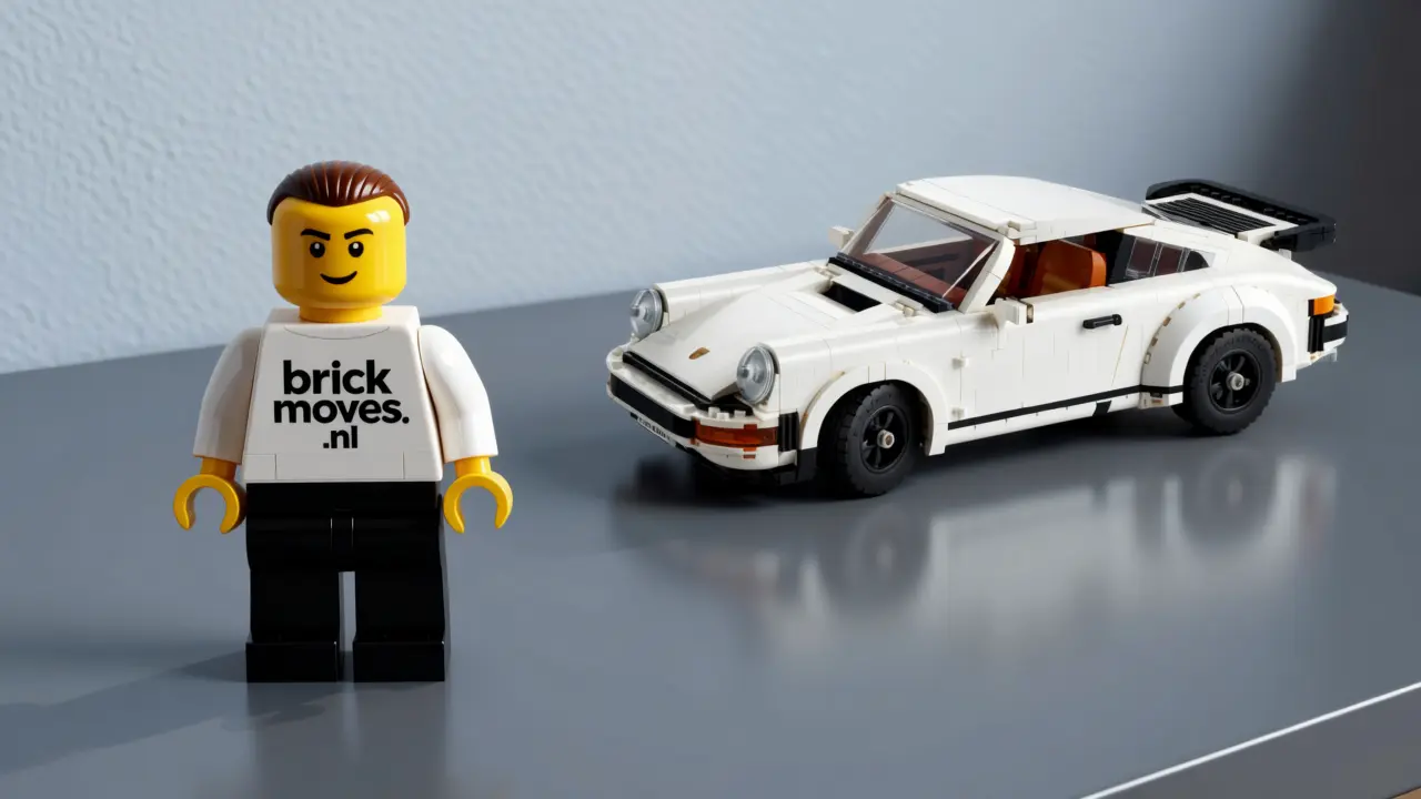 LEGO Porsche 911 set 10295 met 1.458 stenen - Twee iconen in één: bouw de Turbo of de Targa