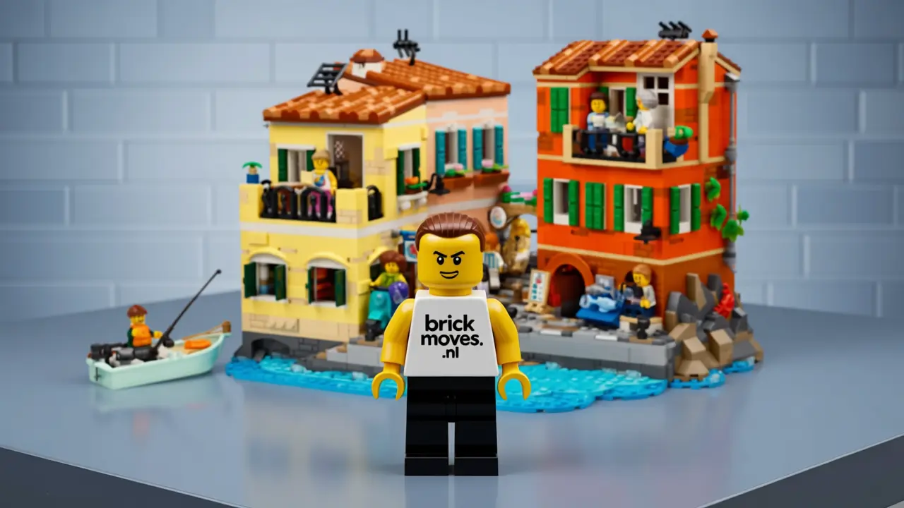 LEGO Italiaanse Rivièra set 21359 met 2.666 stenen - Een eerbetoon aan de tijdloze schoonheid van de Italiaanse Rivièra