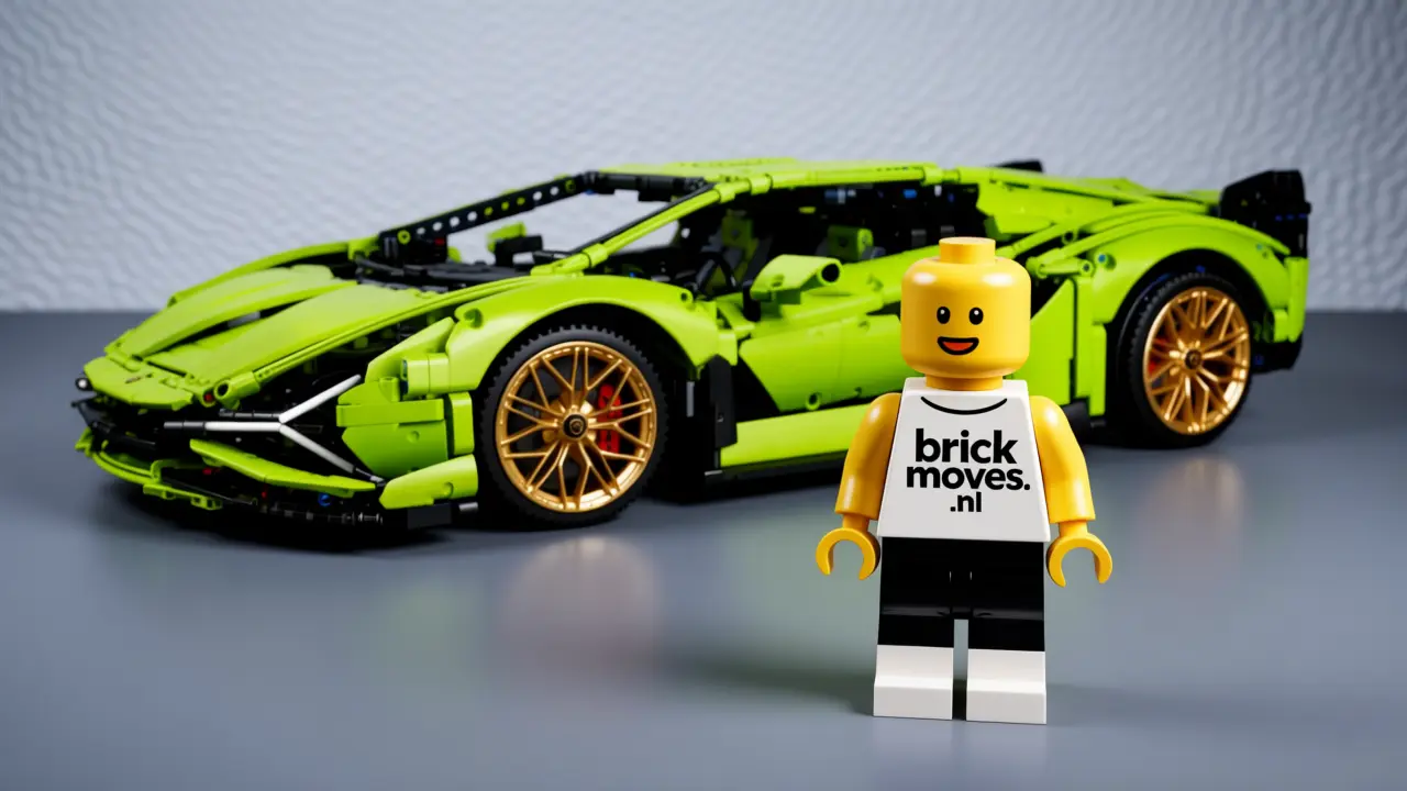 LEGO Lamborghini Sián set 42115 met 3.696 stenen - De meest exclusieve Lamborghini ooit in LEGO Technic-vorm