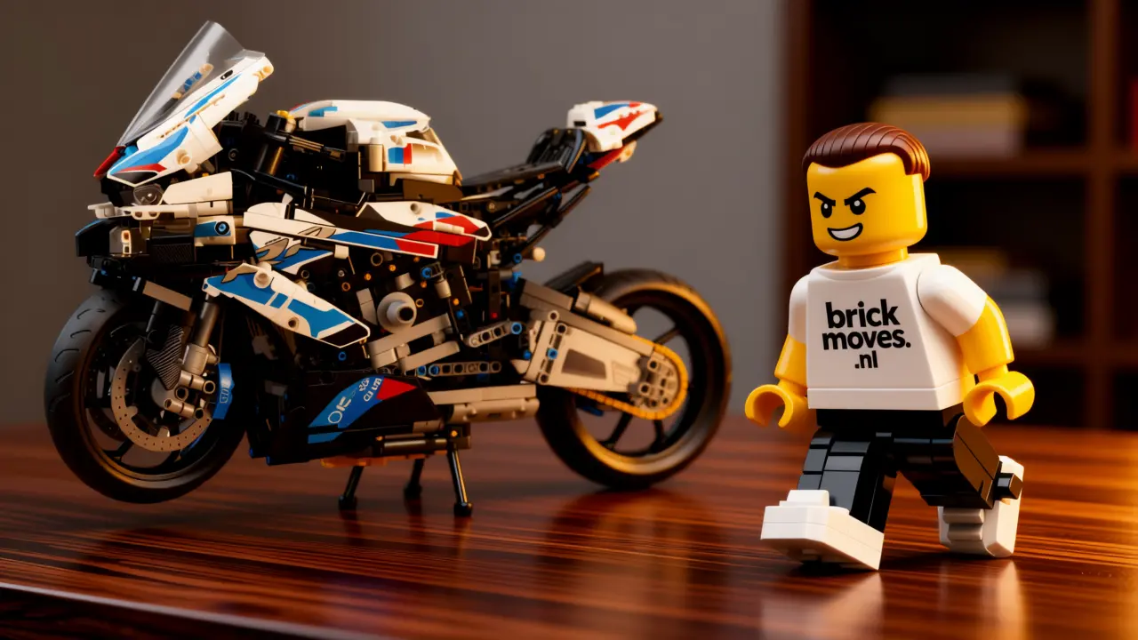 LEGO BMW M 1000 RR set 42130 met 1.920 stenen - De iconische BMW superbike als LEGO Technic model in 1:5 schaal