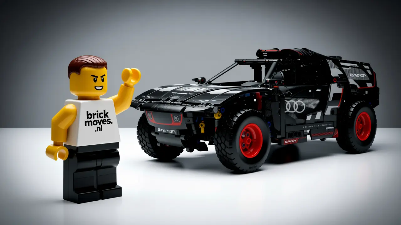 LEGO Audi RS Q e-tron set 42160 met 914 stenen - Overwin de woestijn met de app-gestuurde Audi RS Q e-tron
