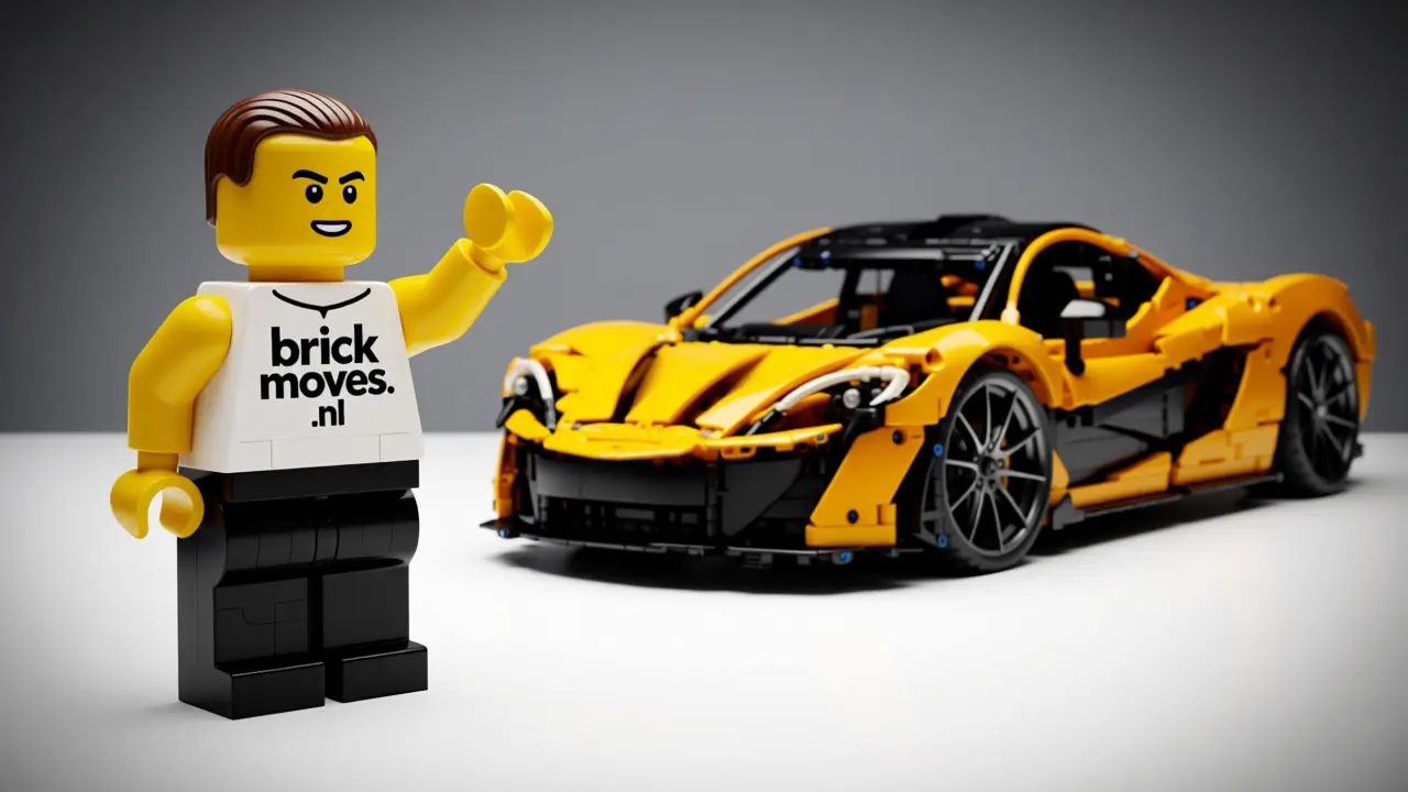 LEGO McLaren P1 set 42172 met 2.304 stenen - De ultieme hypercar in LEGO Technic: bouw de McLaren P1 in 1:8 schaal