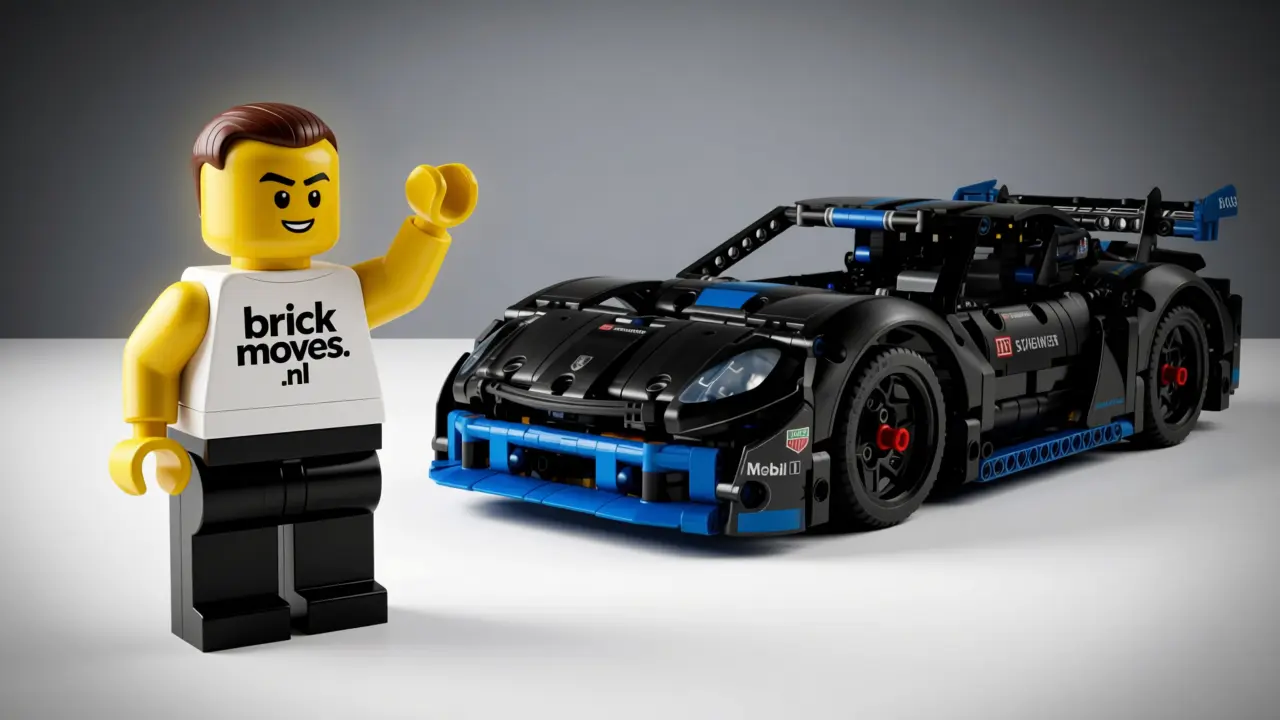 LEGO Porsche GT4 e-Performance racewagen set 42176 met 834 stenen - Ervaar de toekomst van racen met de elektrische Porsche GT4 e-Performance