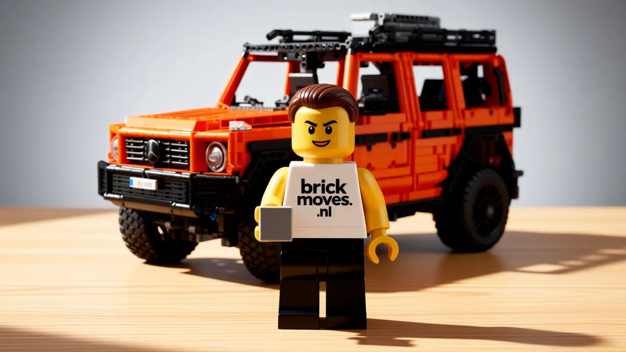 LEGO Mercedes-Benz G 500 PROFESSIONAL Line set 42177 met 2.891 stenen - De G-klasse als robuuste LEGO Technic off-roader