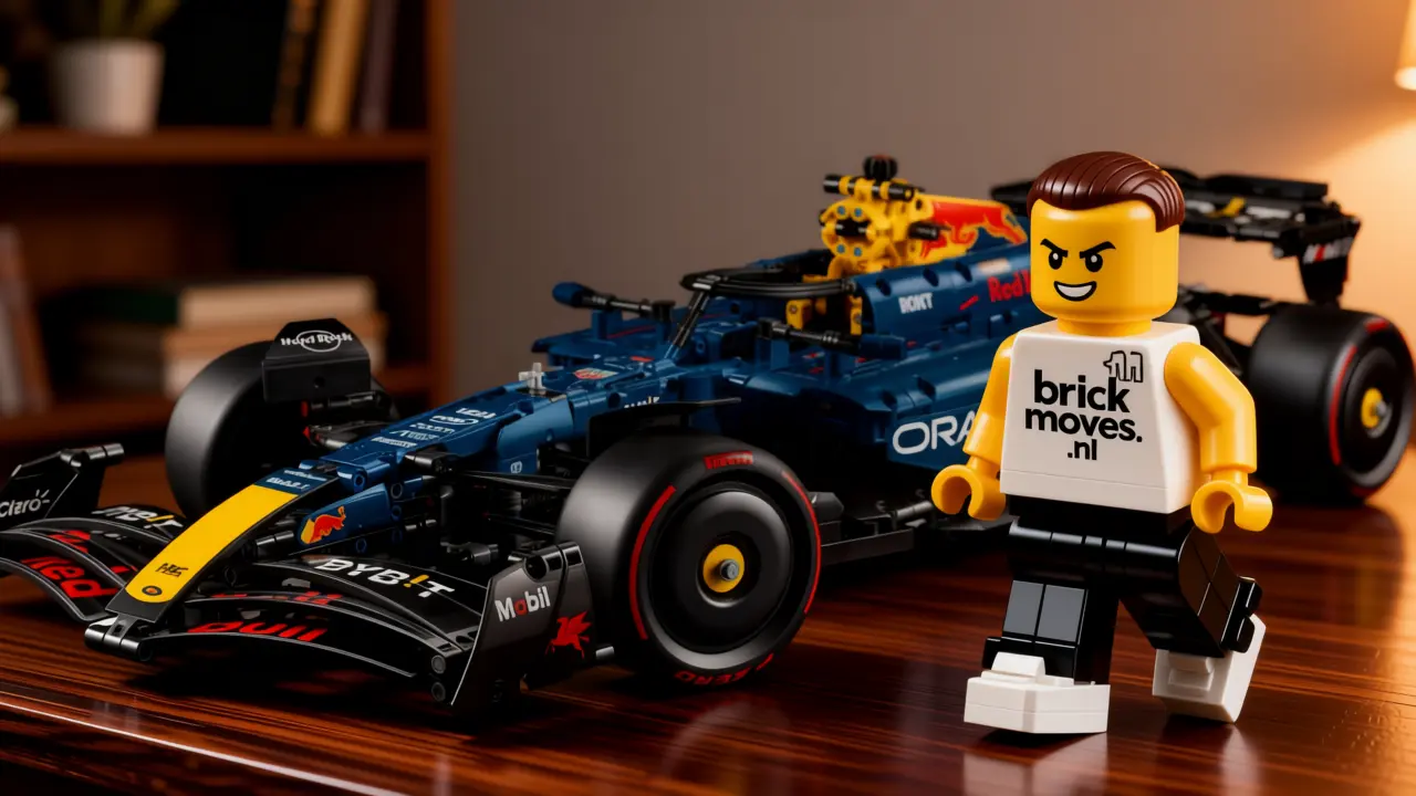 LEGO Oracle Red Bull Racing RB20 F1 auto set 42206 met 1.639 stenen - De Red Bull Racing RB20 als LEGO Technic 1:8 F1-model