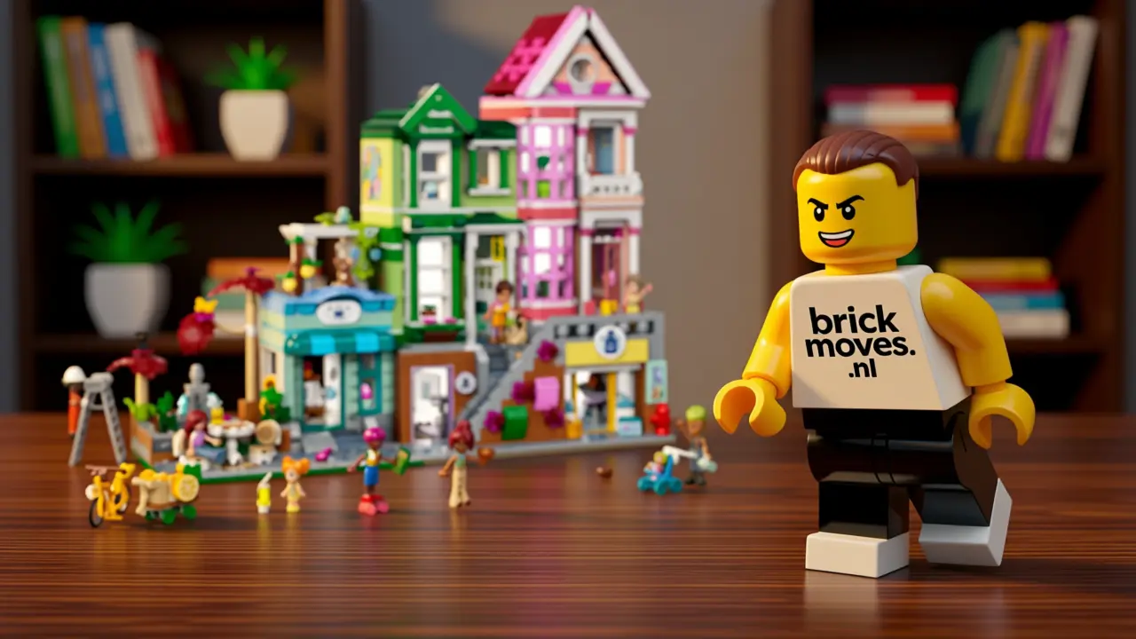 LEGO Heartlake City appartementen en winkels set 42670 met 2.200 stenen - Het hart van Heartlake City met appartementen en winkels