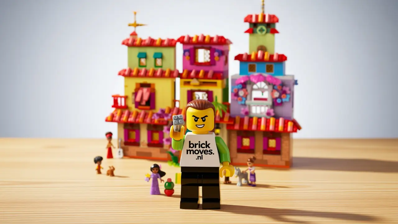 LEGO Het magische huis van de familie Madrigal set 43245 met 1.800 stenen - Het magische huis uit Encanto in gedetailleerd LEGO model