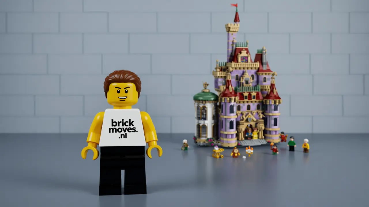 LEGO Belle en het Beest kasteel set 43263 met 2.545 stenen - Het iconische kasteel uit Belle en het Beest met 4 verdiepingen