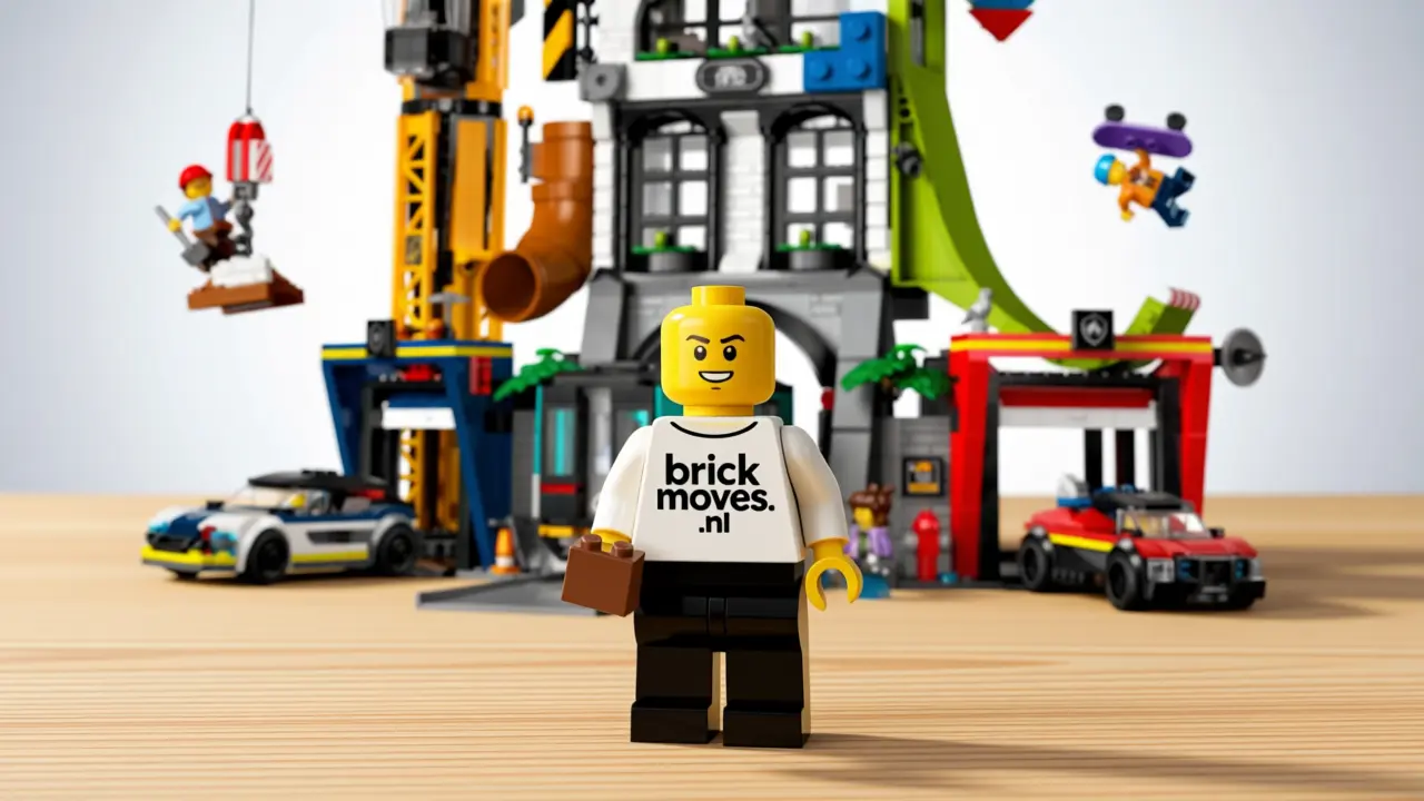 LEGO De City toren set 60473 met 2.100 stenen - Een indrukwekkende toren voor de LEGO City skyline