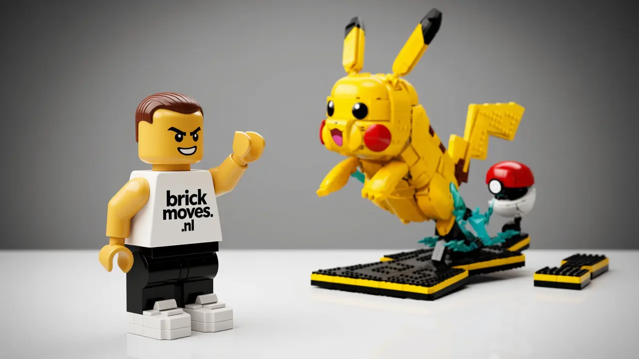 LEGO Pikachu en Pokéball set 72152 met 2.000 stenen - De iconische Pikachu en Pokéball in gedetailleerd LEGO model